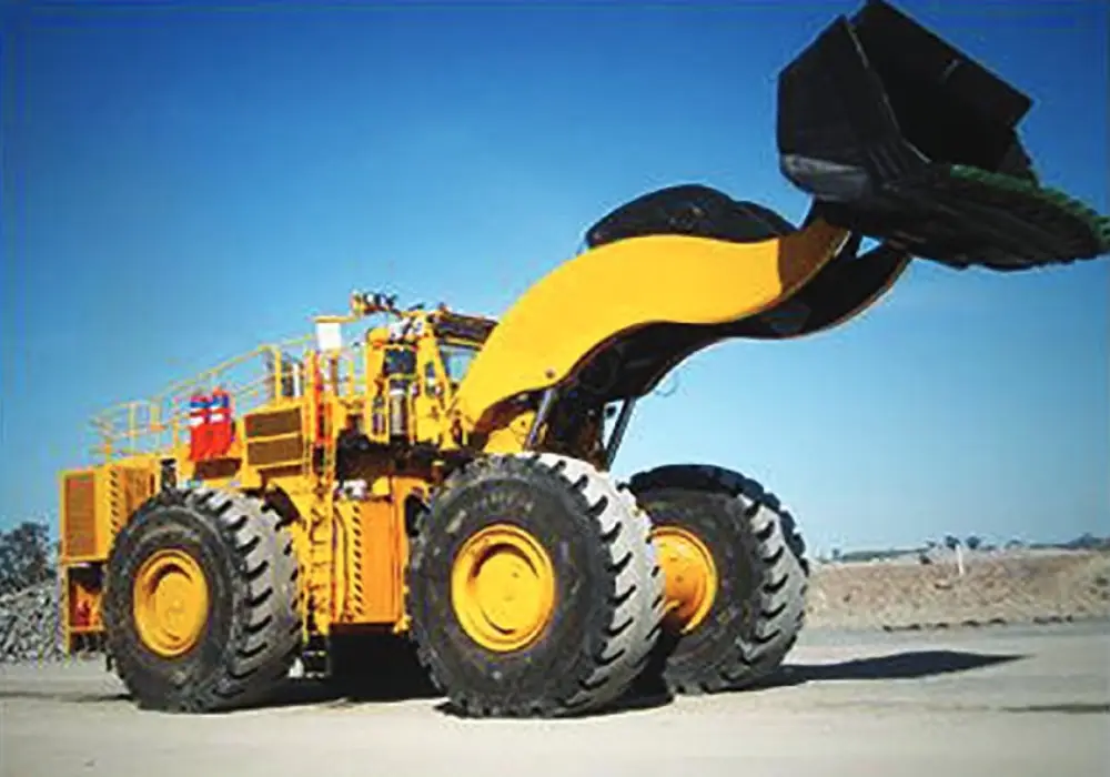 Big Numbers of Letourneau front end loaders